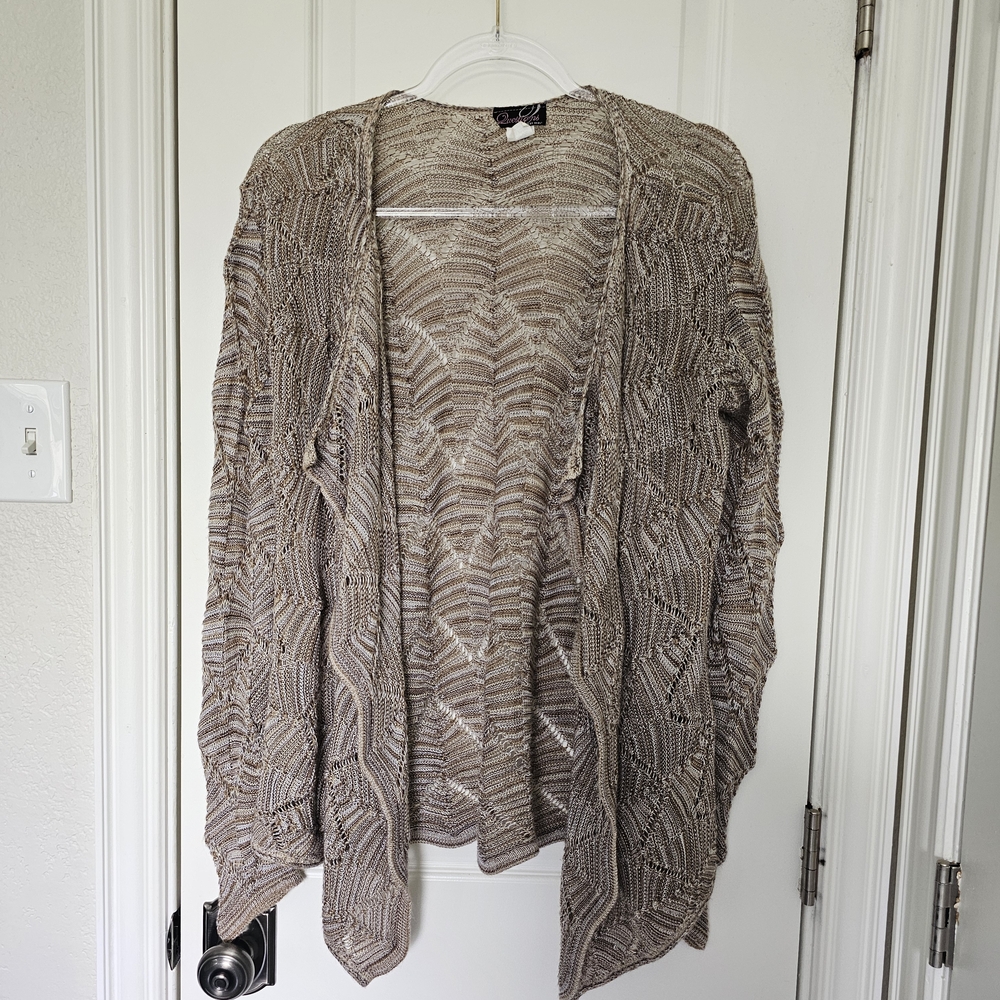 Women's Open-Front Knit Cardigan